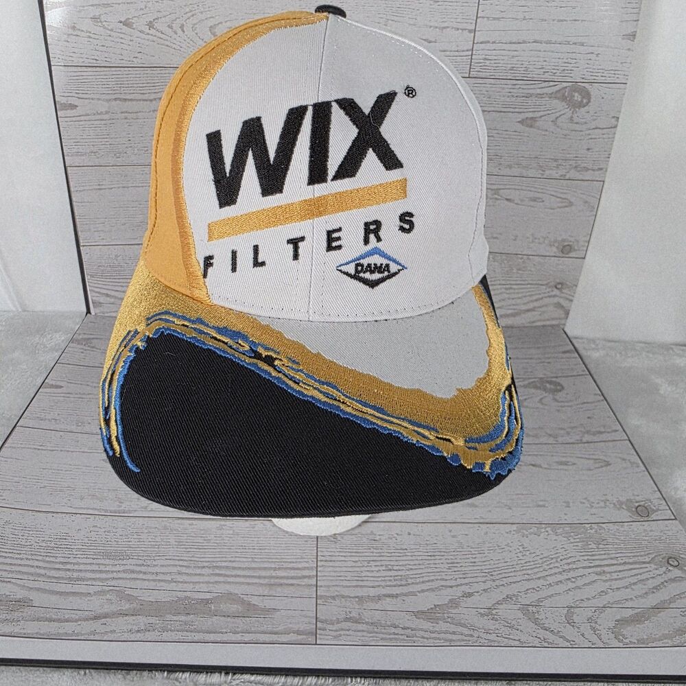Vintage NASCAR  WIX Filters 90s Racing Twill Snapback Hat